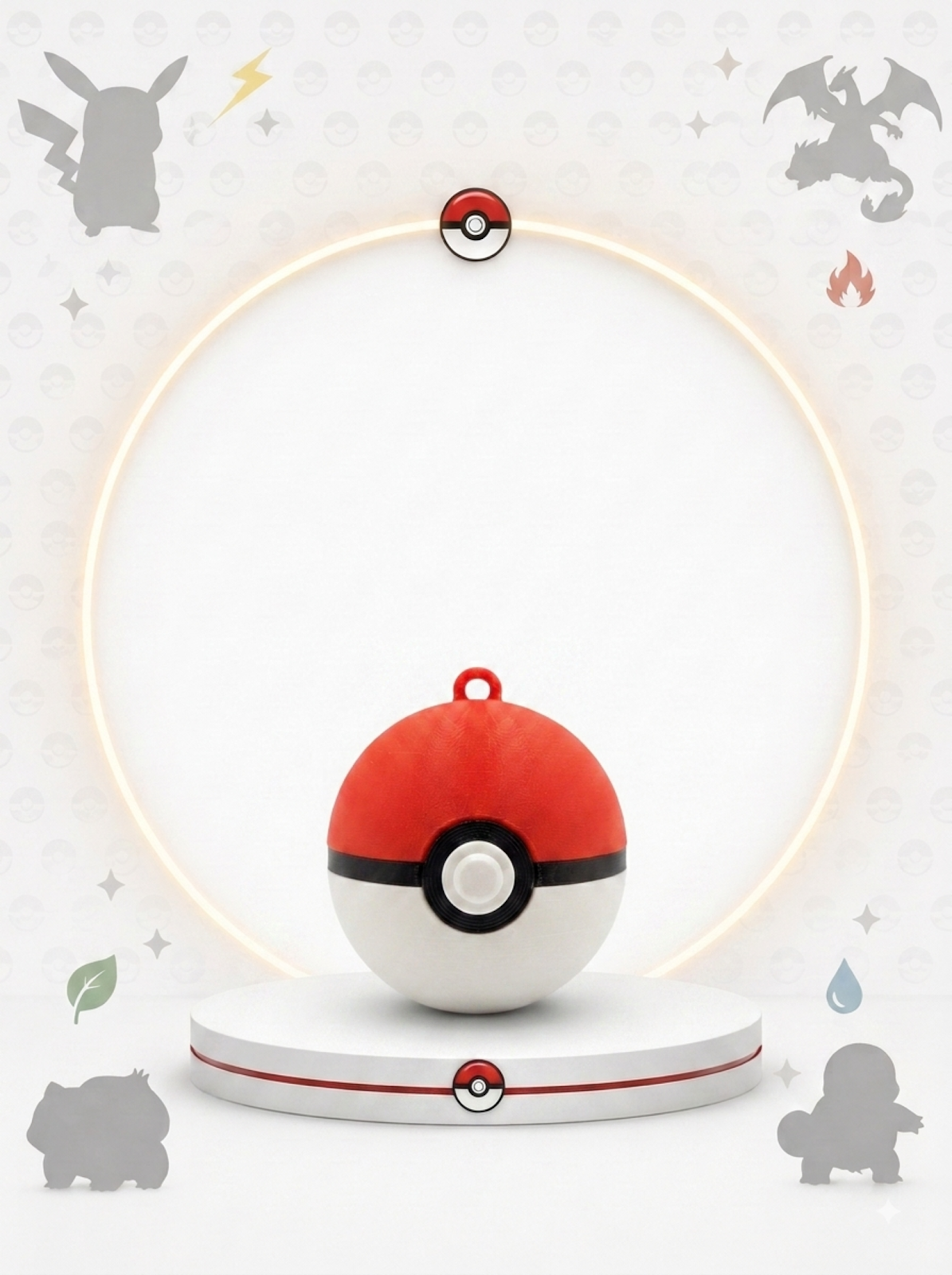Llavero Pokéball – Llavero Coleccionable 3D