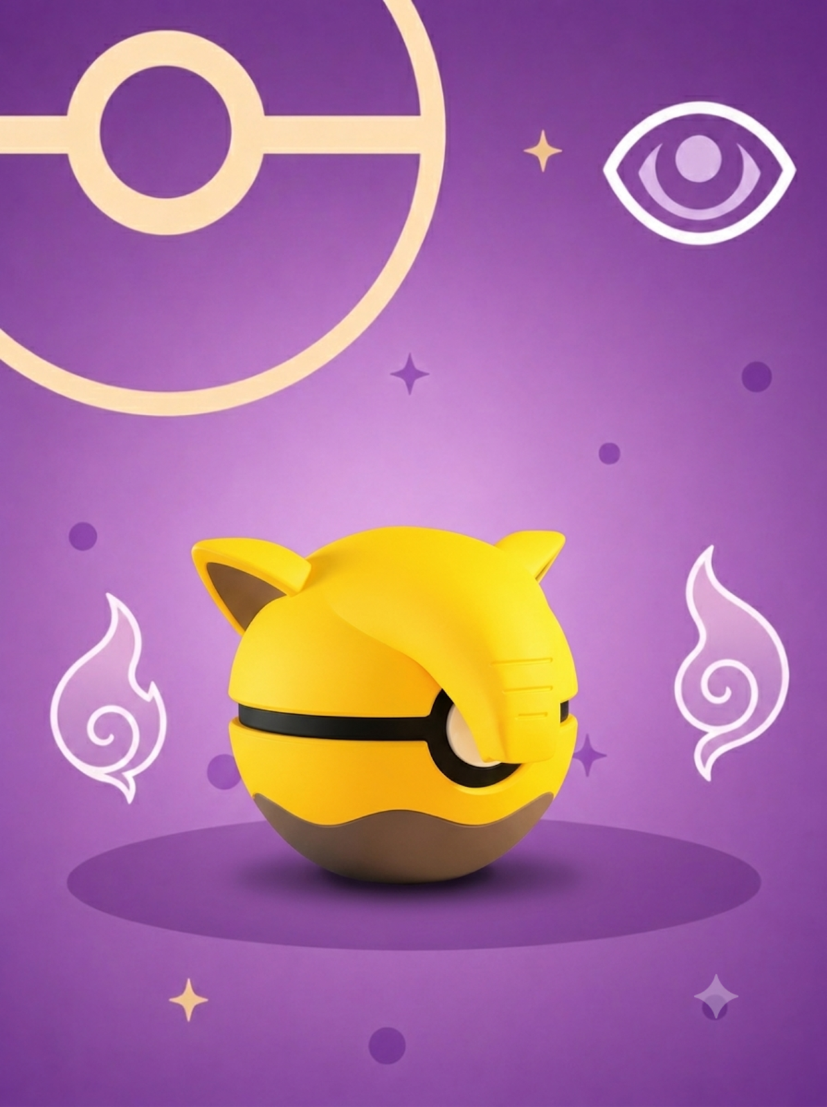 Pokéball Edición Drowzee – Figura Coleccionable 3D