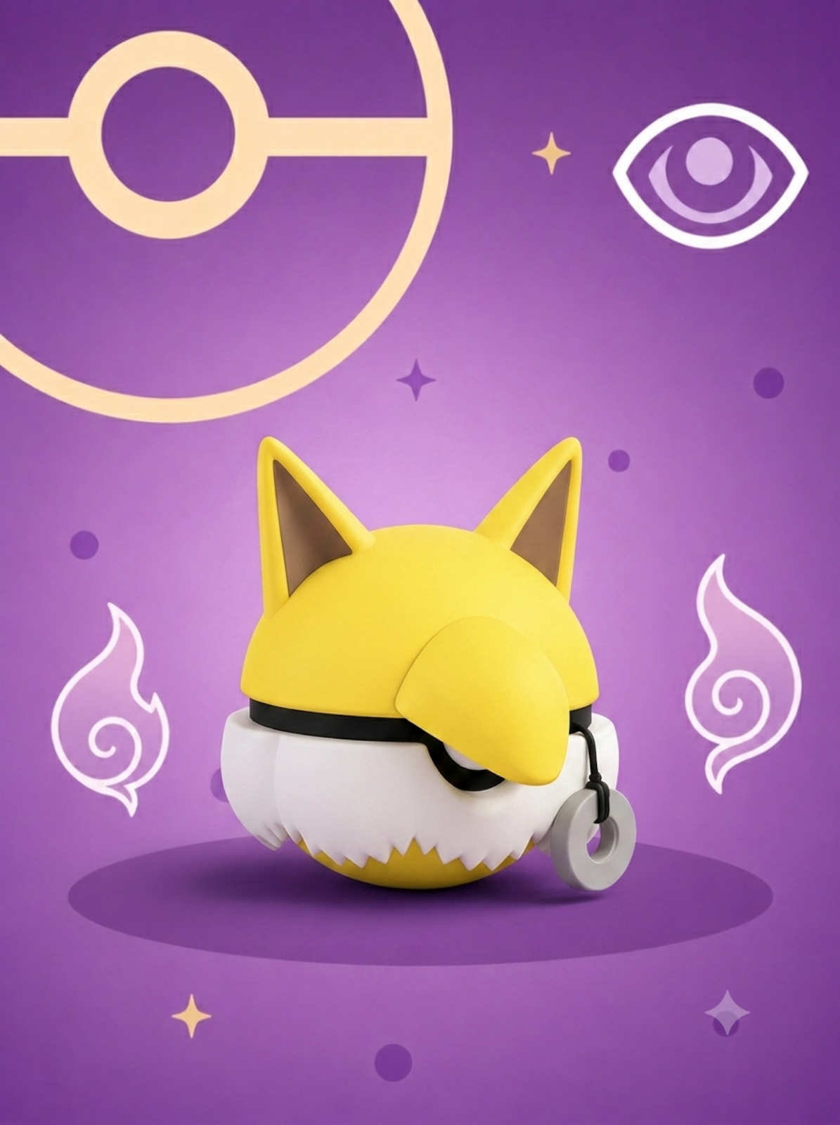 Pokéball Edición Hypno – Figura Coleccionable 3D