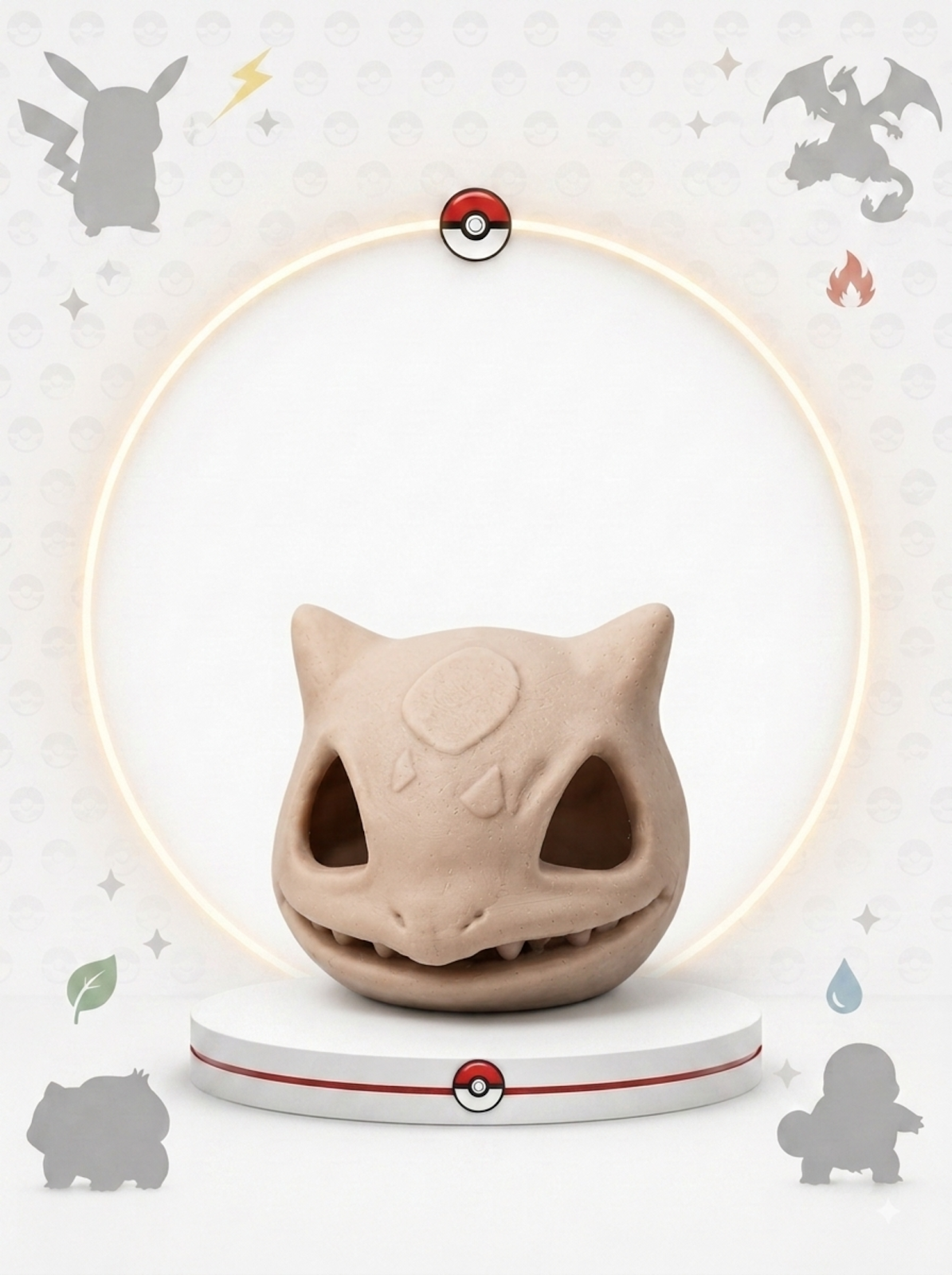 Llavero Calavera Bulbasaur – Llavero Coleccionable 3D