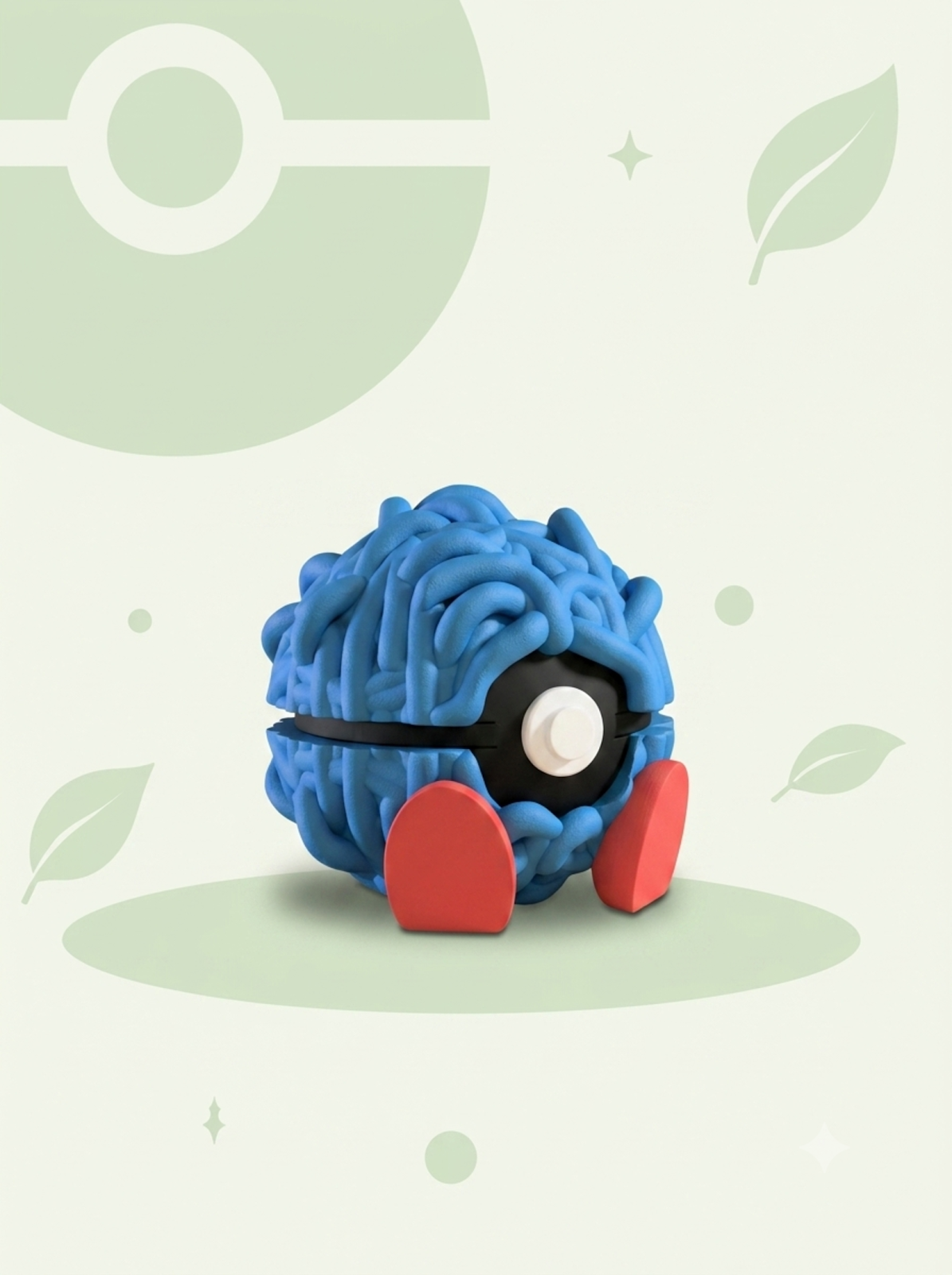Pokéball Edición Tangela – Figura Coleccionable 3D