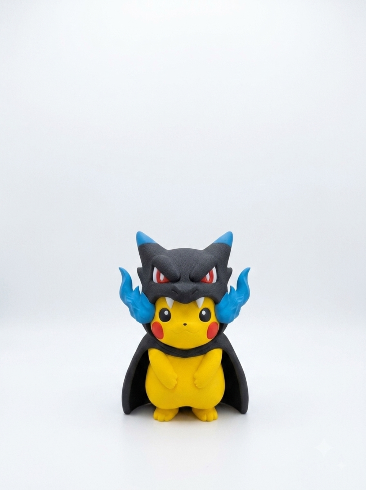 Figura Pikachu Poncho Mega Charizard X – Figura Coleccionable 3D