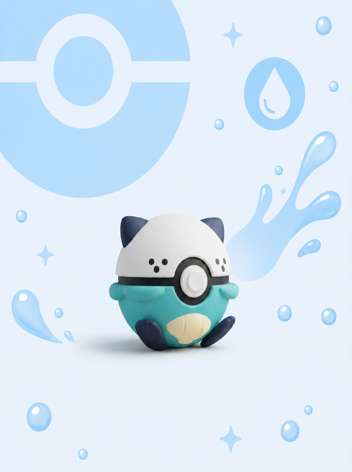 Pokéball Edición Oshawott – Figura Coleccionable 3D