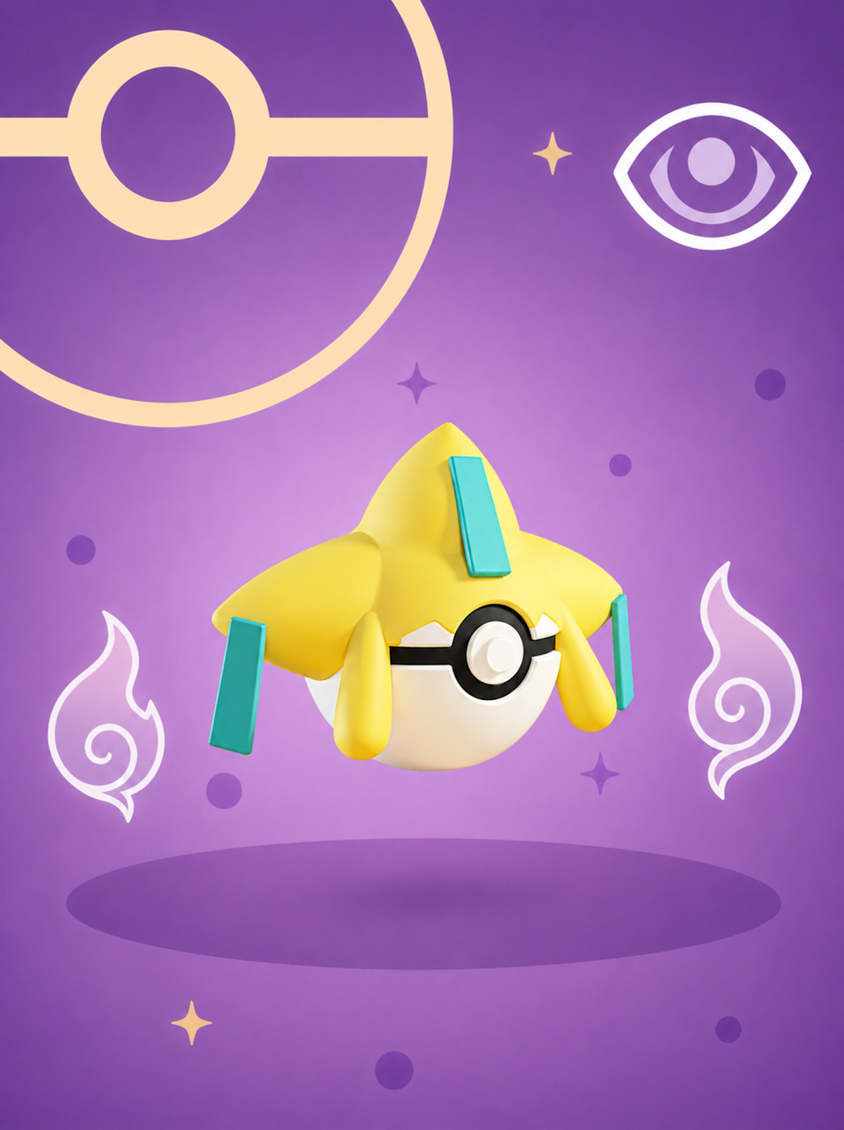 Pokéball Edición Jirachi – Figura Coleccionable 3D