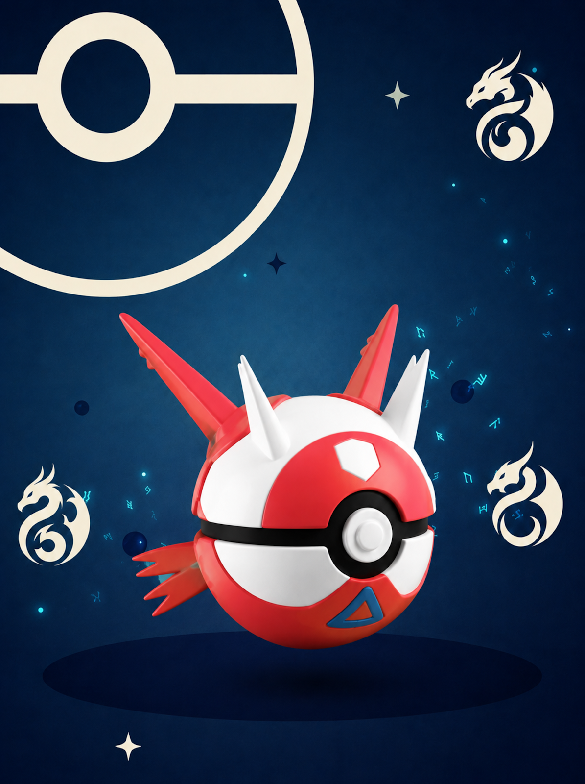 Pokéball Edición Latias – Figura Coleccionable 3D