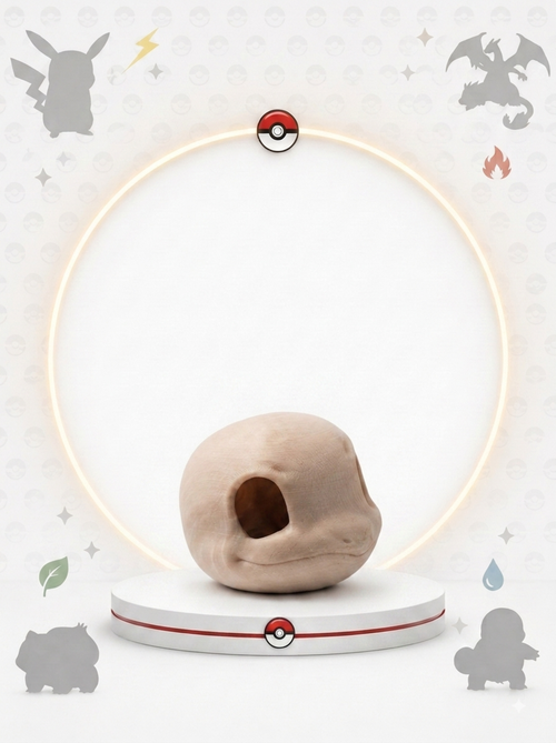Llavero Calavera Squirtle – Llavero Coleccionable 3D