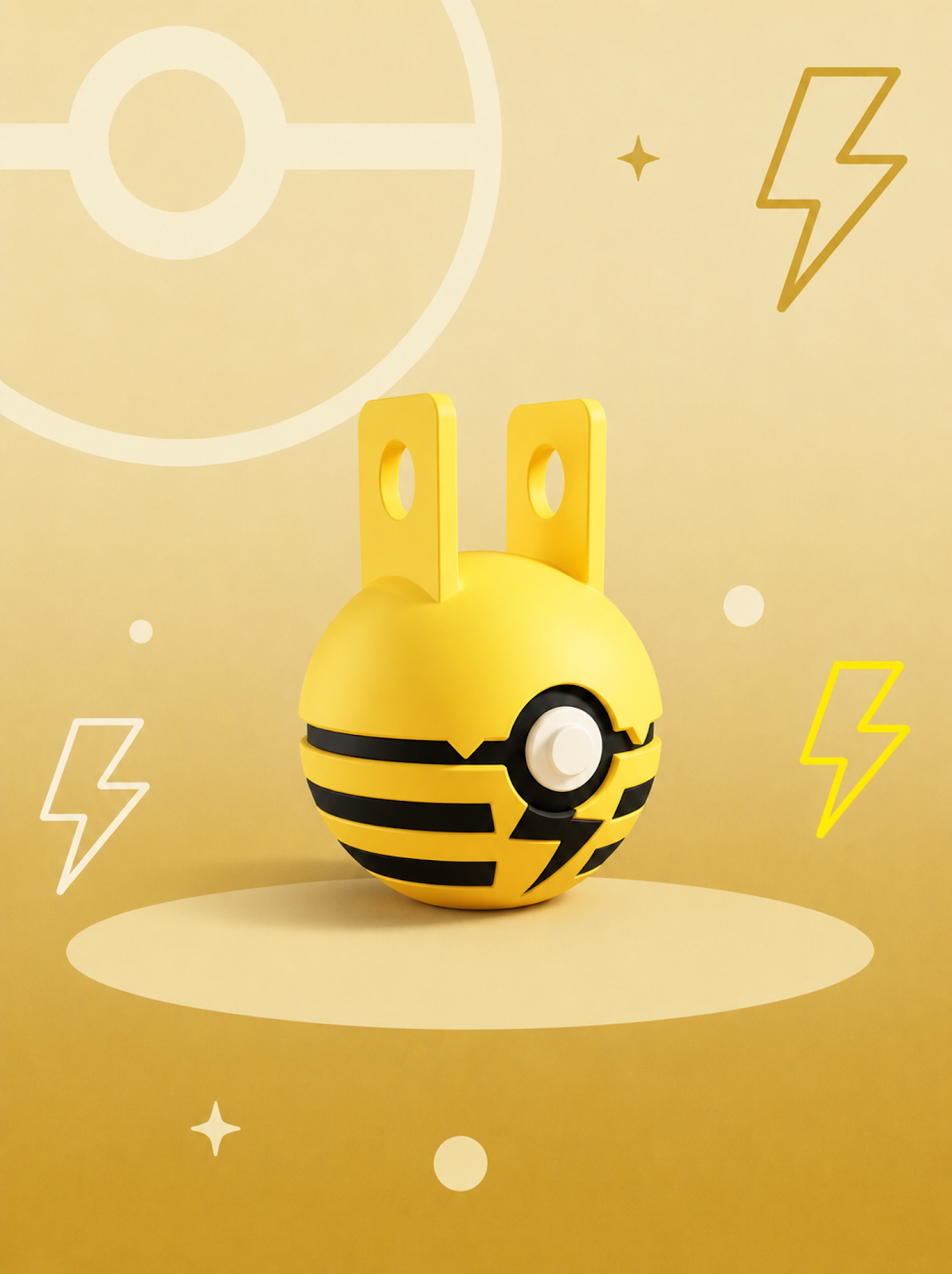 Pokéball Edición Elekid – Figura Coleccionable 3D