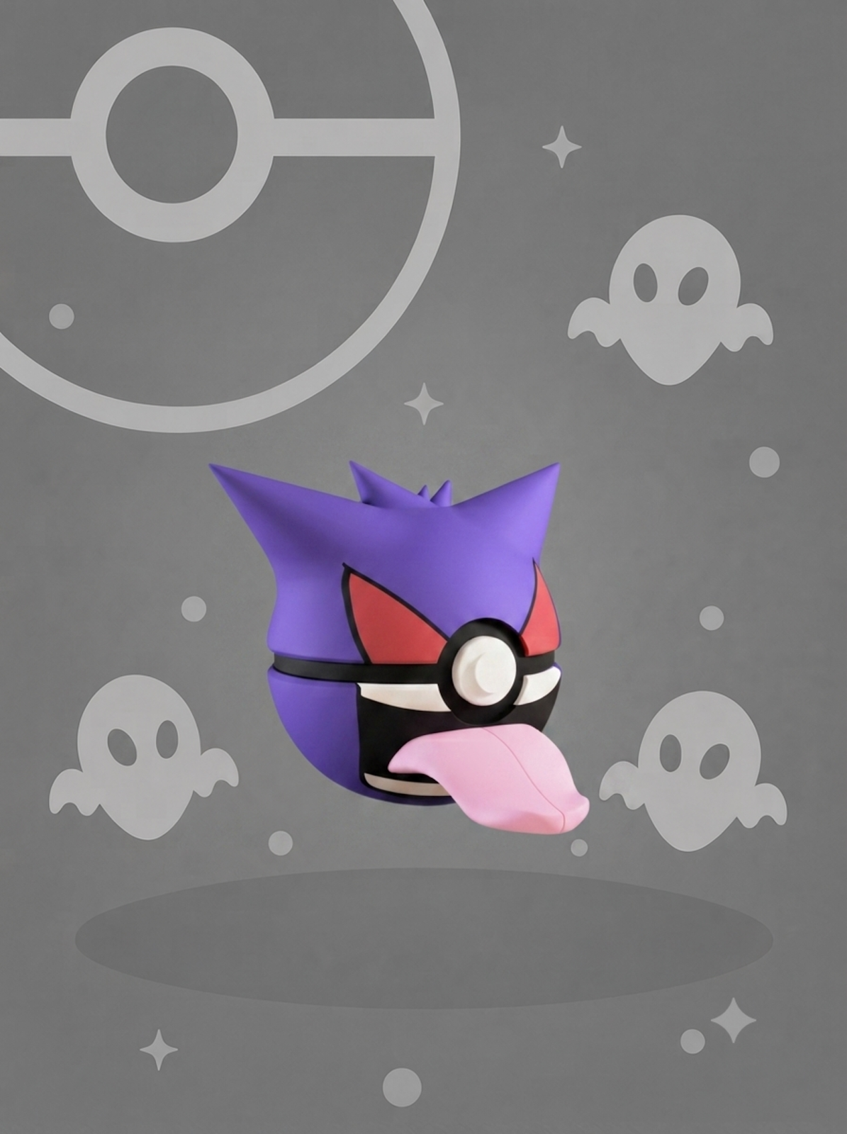 Pokéball Edición Gengar – Figura Coleccionable 3D