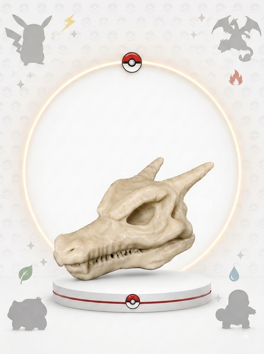 Llavero Calavera Charizard – Llavero Coleccionable 3D