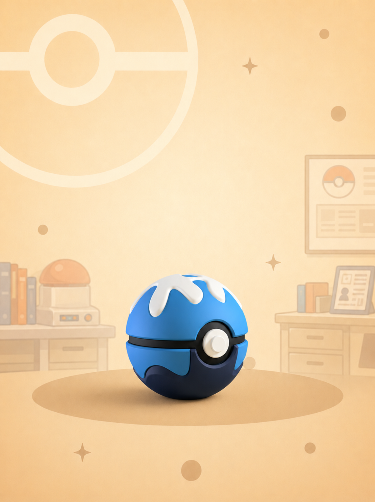 Buceo Ball – Figura Coleccionable 3D