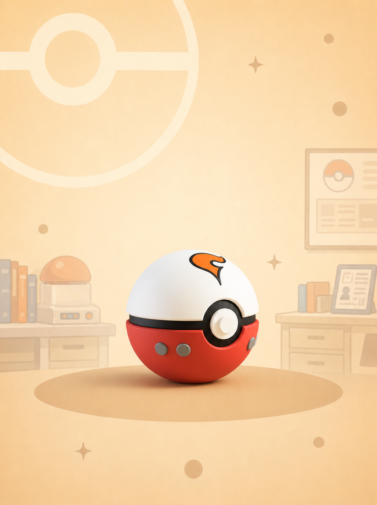 Team Flare Ball – Figura Coleccionable 3D
