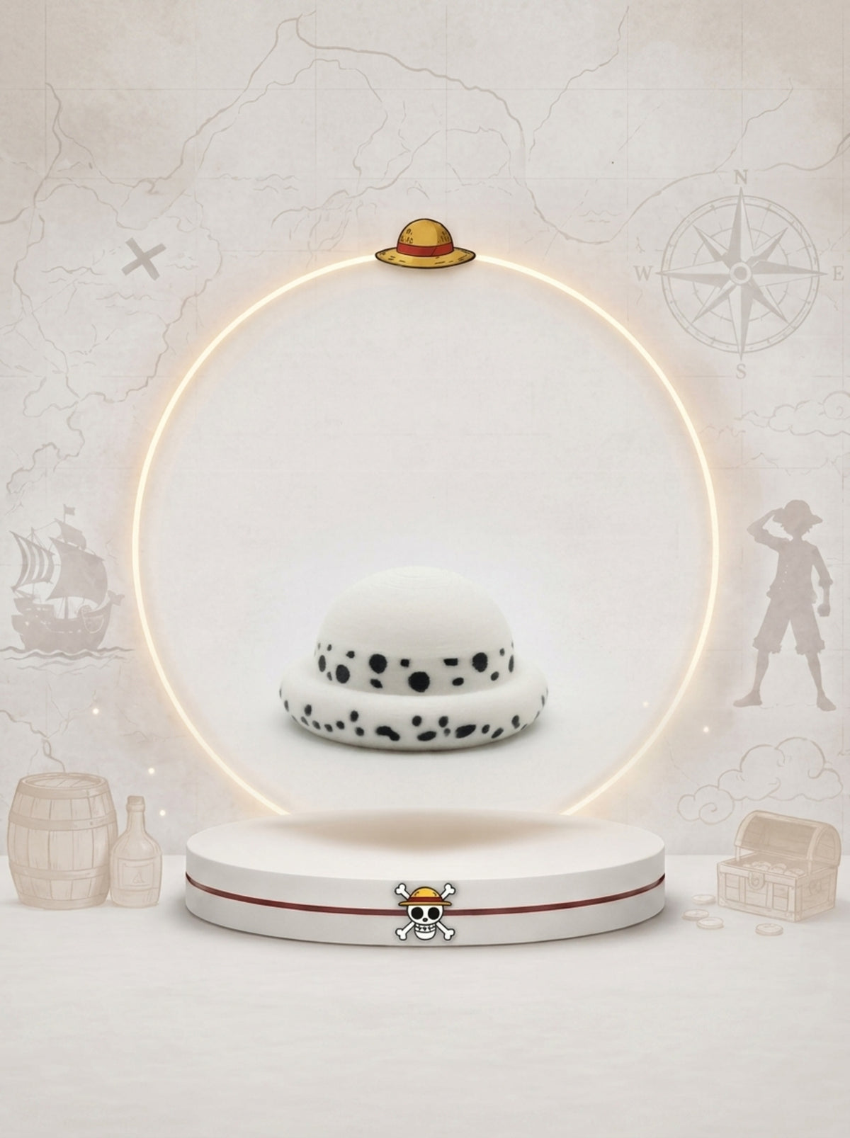Llavero Sombrero Law – Llavero Coleccionable 3D