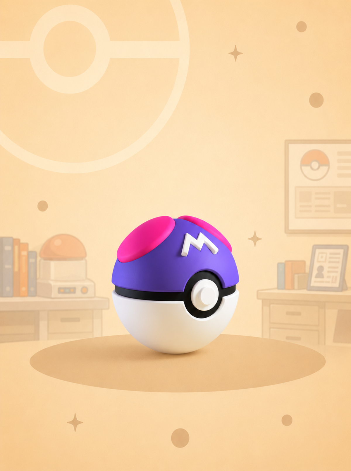 Master Ball – Figura Coleccionable 3D