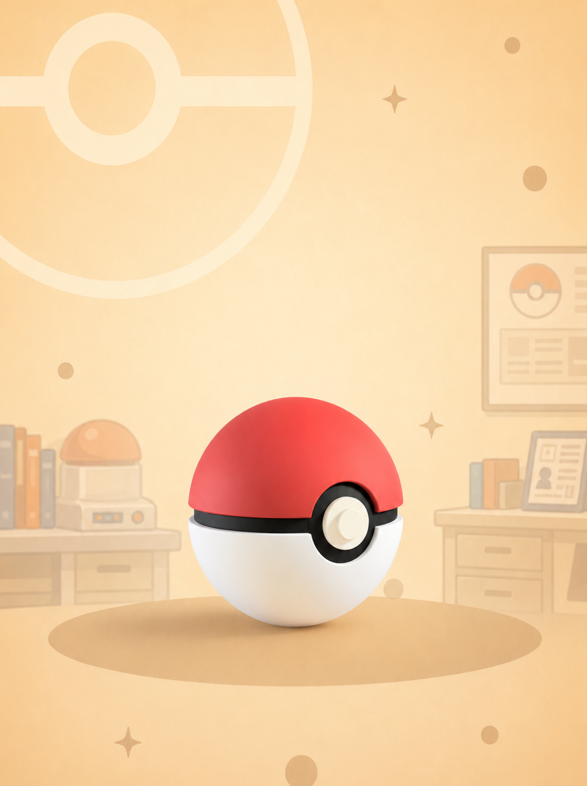 Pokéball Clásica – Figura Coleccionable 3D